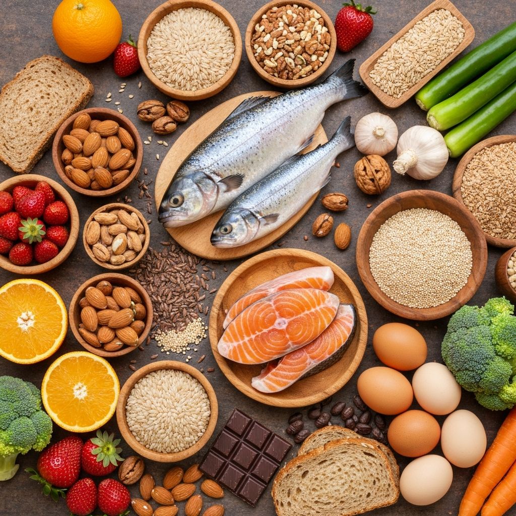 Various essential nutrient sources